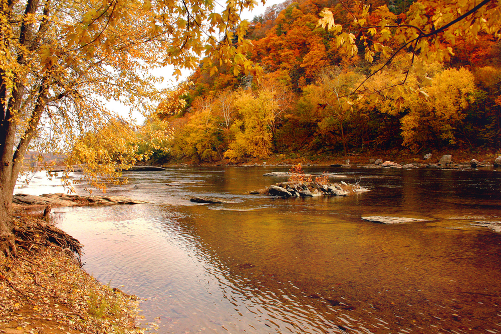 harpers ferry, west virginia in the fall